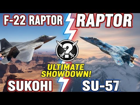 Jet Comparison - F22 Raptor vs Sukhoi SU 57