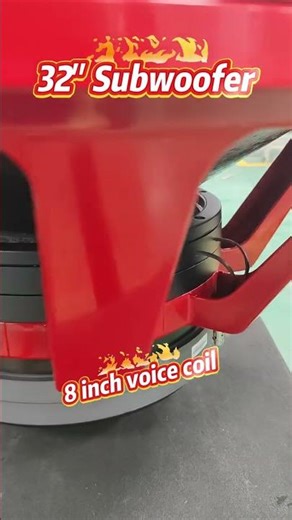 32 inch subwoofer