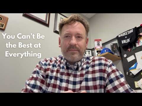 You Can’t Be the Best at Everything - Strategy Map Explained