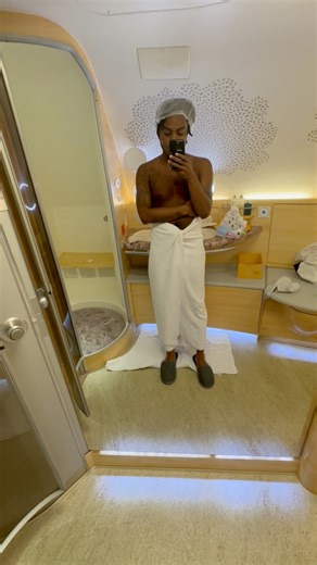 14K views · 145 reactions | Emirates plane has shower #firstclass #emirates #dxb #dubai | 횄횗회횕횎 홱횊횛횒 | Facebook