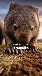 This Animal Poops Perfect Cubes 😳