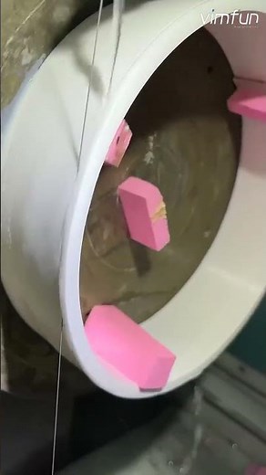 Alumina Ceramic Ring Slicing | Diamond Wire Saw Precision Cut Demo