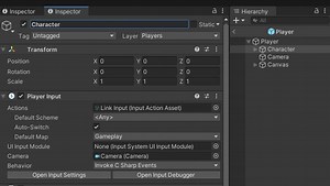 Input Action Asset gets unassigned from instantiated prefab