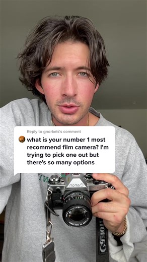 Reply to @gnorkels my pick for best starter film camera! CANON AE-1 Program #filmcamera #shootfilmstaybroke #fyp