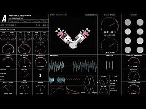 Engine Sim - Ferrari F136 YC (Alfa Romeo 8C Competizione)