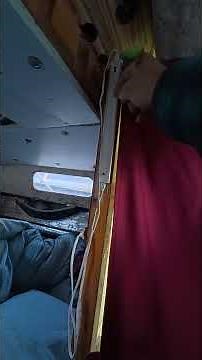 Upgrades to our boat! Including privacy on the loo! #BoatRefit #DIY #BoatLife #Sewing