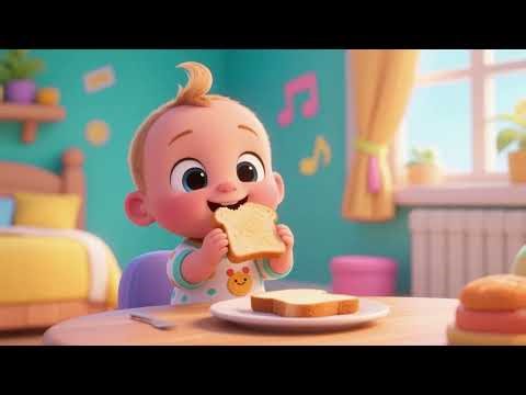 Baby Eating Toast – Morning Fun Song | Nursery Rhymes & Kids Songs 🍞👶