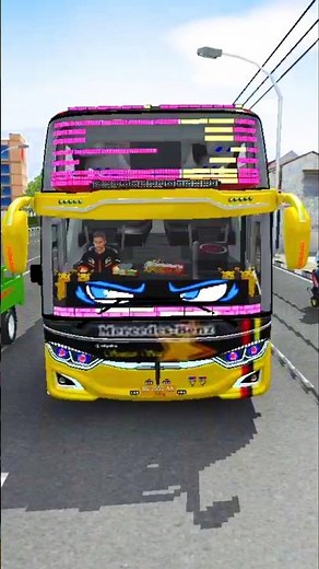 Bus sempati star basuri#automobile #bussimulatorindonesia #bus #shorts