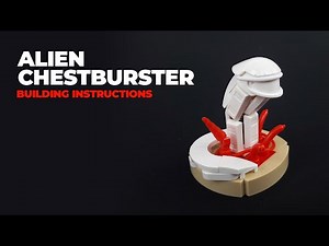 Building Instructions: Alien Chestburster Vignette