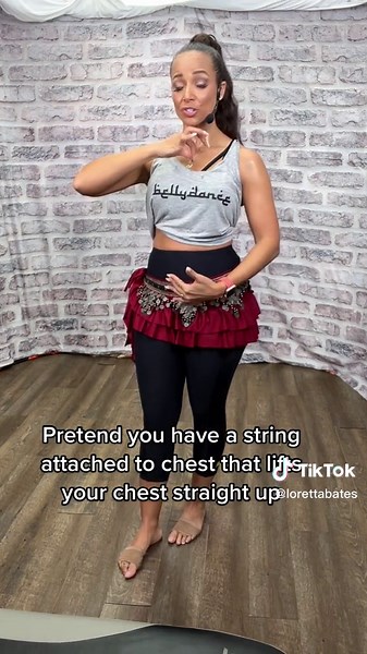 Learn Belly Dance Chest Lift Moves Step by Step