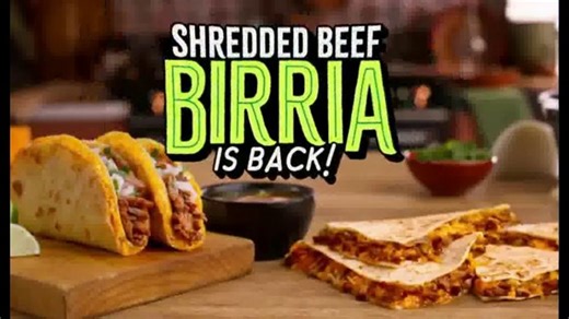 Del Taco Shredded Beef Birria TV Spot, 'It's Back'