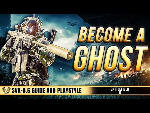 I Stopped Sniping and Became a Ghost in Battlefield 6 (SVK-8.6)