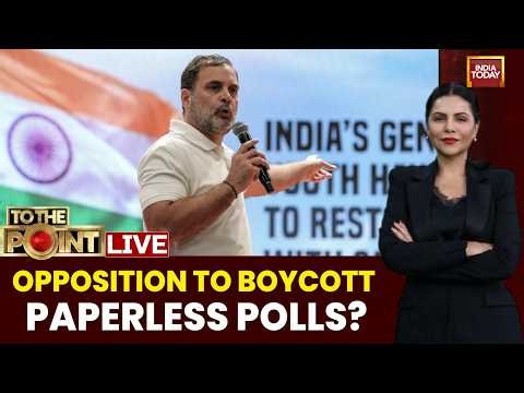 LIVE: Opposition Parties To Boycott Paperless Elections? | INDIA Bloc Takes 'Vote Chori' War To SC