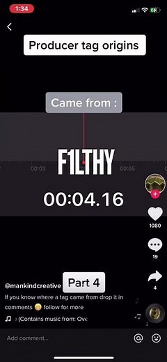Wake up filthy tag