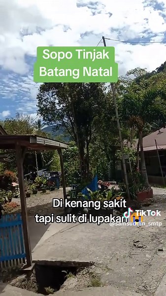 Wisata Kuliner Sopo Tinjak di Mandailing Natal