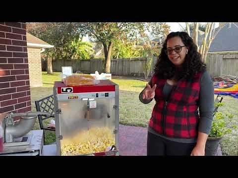 Popcorn Machine Operating Instructions | Sky High Party Rentals