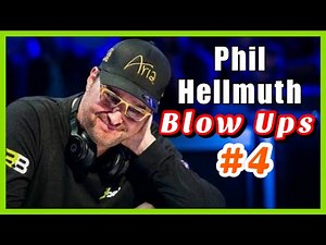 Phil Hellmuth Blow Ups #4 | Top Ten Poker