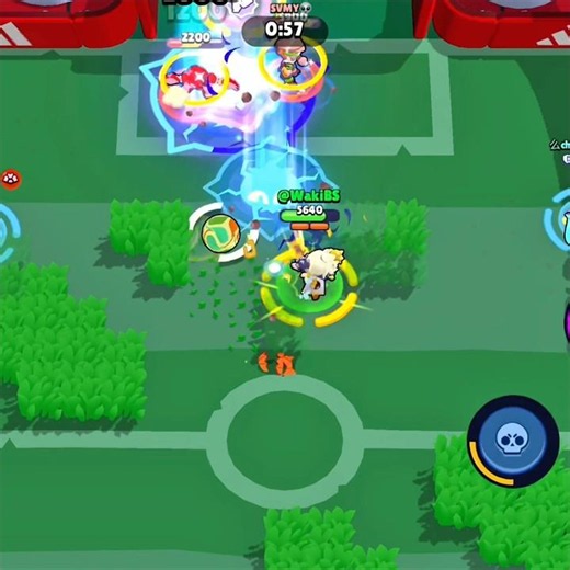 Tiki Taka in NEW MODE⚽️ | Mates: @den_dsgns @chobotricka1 | #brawlstars #adidas #superball #waki