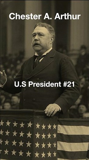 #21 Chester A. Arthur – The Unexpected President #history #historyfacts #facts #deathbylightning