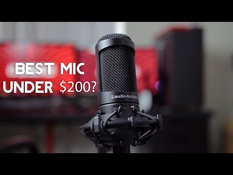 Audio Technica at2035 TEST | Best Mic Under $200?