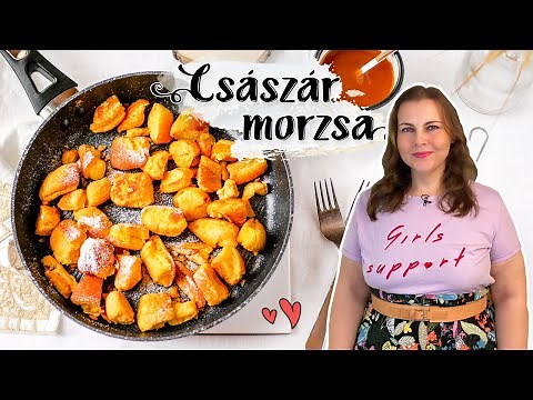 Eredeti osztrák császármorzsa recept