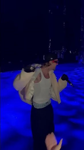 Justin Bieber Performs "What Do You Mean?" at the Ambani Pre-Wedding Celebration