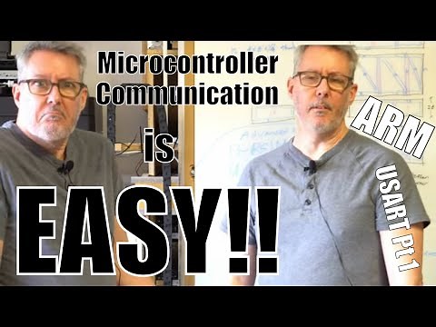 #4 ARM STM32 Microcontroller Tutorial - USART Communication Part 1