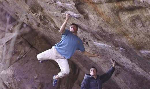 [攀岩|抱石] Defying Gravity V15 - Nathaniel Coleman