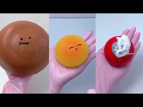 Oddly Satisfying Squishy Toys Sounds 🫧💛 #asmr #squishytoys #squishyfunzone #shorts #treanding