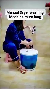 1K views | Manual washing and dryer machine, perfect lalo pag maulan, mag lagay lang ng konting sabon at good to go na! Dito mabibiIi  https://invl.io/clh6hxn | Dito Tayo Nak | Facebook