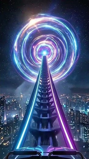 This Portal Takes Roller Coaster to Another World 😱