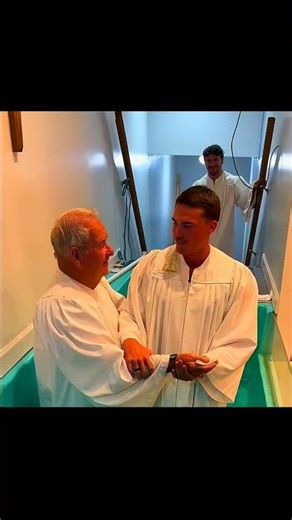 He Almost Drowned During His Own Baptism! The Family Can’t Stop Laughing 😱🤣 #shorts