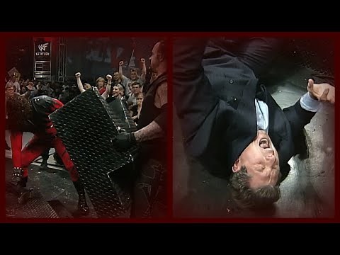 The Undertaker & Kane Break Mr. McMahon's Leg w/ Steel Steps! 9/28/98 (2/2)
