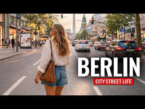 BERLIN, Germany 🇩🇪 Big City Vibes | 4K Walking Tour