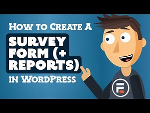 How to Create a Survey Form (with Reports) in WordPress