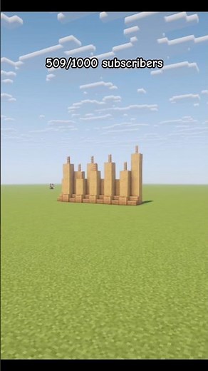 How to build medieval jungle wall | Minecraft buildings | #minecraft #minecraftbuilding #gaming