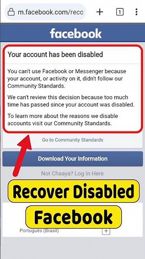 We Disabled Your Account FB ✅ Recover Disabled Facebook 🌟 We have disabled your account ‪@AppFixi‬