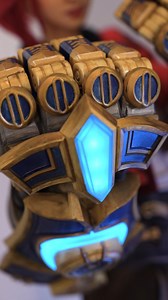 29K views · 542 reactions | Check out our new video! We made Vi with her massive Hextech gauntlets (League skin style) from Arcane! Full process on our yt channel Enchanterium ✨️ Arcane vi league of legends cosplay smart doll 3d printing ooak | Enchanterium | Facebook