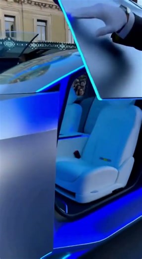 lady in Tesla Futuristic 2030 Concept White Monaco - #car #rich #supercars #luxurylifestyle #2030