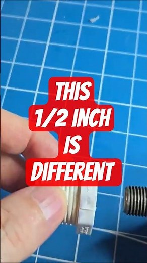 Sealing Threads are Not The Same as Bolt Threads