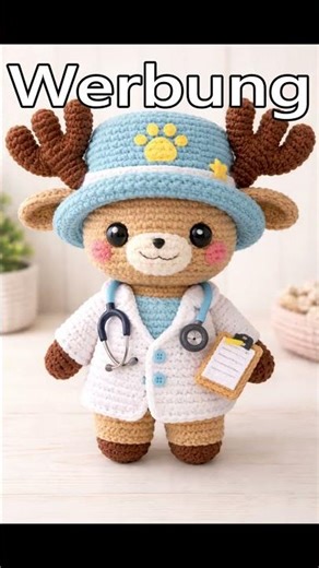 🐾 Gehäkeltes Arzt-Rentier 🎄 | Süßes DIY Häkelprojekt