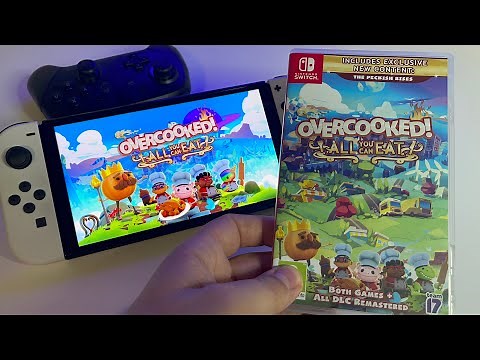 Review Overcooked 2 + Overcooked 1 | Overcooked! All You Can Eat | Switch OLED gameplay