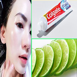 Mix one tablespoon of toothpaste and 2 drops of lemon juice until smooth. Apply to face for a few minutes and then wash off. You can witness visible results in only two weeks. | Health Tips