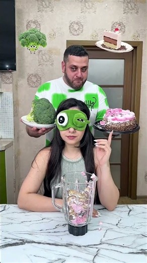 Today We Did the Mystery Cake Shake Challenge!