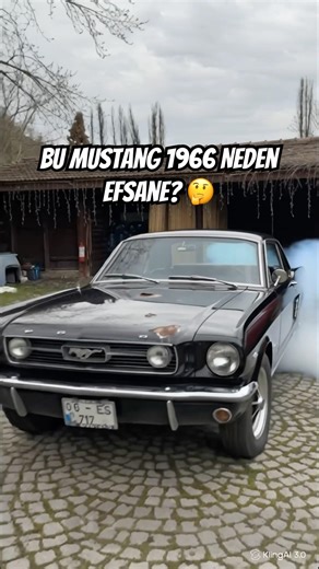 Bu Mustang 1966 Neden Efsane? 🤔 | Ford Mustang 1966 Model #arabamanya #ford