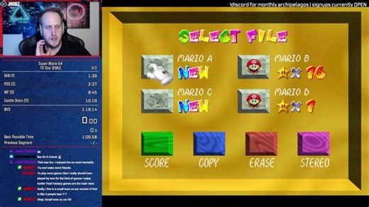 happy new year mario (speedruns)