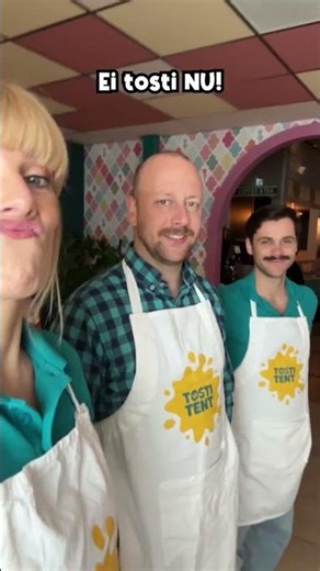 De ei-tosti... vroeger VS nu! 🥪 #DeTostiTent