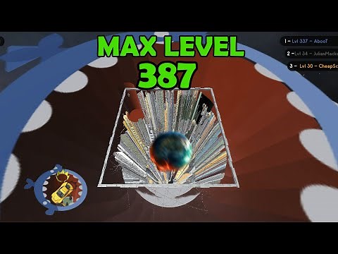 Hole.io 2 - WORLD RECORD 100% MAP CONTROL ( MAX LEVEL 387 ) ‹ AbooTPlays ›