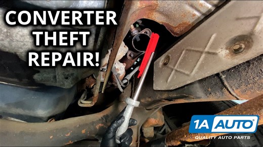 Catalytic Converter Theft Repair Step by Step Cat Replacement With No Welding on Your Car or Truck