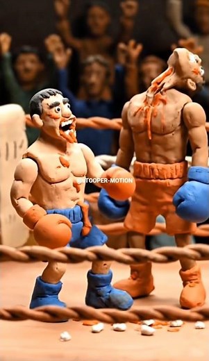 [STOP MOTION-CLAYMATION] boxeo motion collection motion #plasticine #claymation #plastilina #boxing